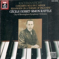 Angel Japan : Ousset - Rachmaninov Concerto No. 2, Rhapsody on a Theme of Paganini